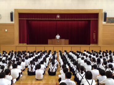〇２学期始業式