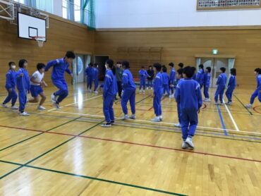 ○校内長縄大会に向けて