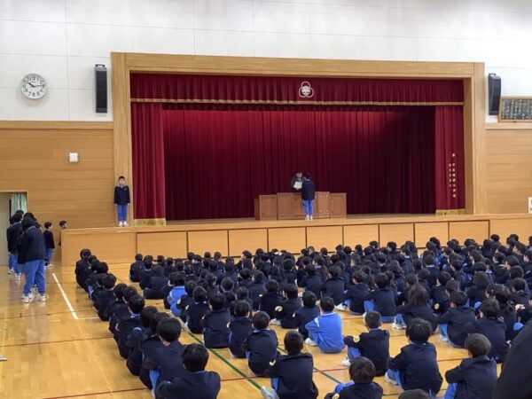 〇第２学期　授賞伝達